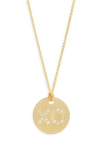 Women's Roberto Coin Diamond Xo Medallion Necklace