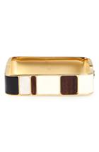 Women's Tory Burch Hinged Rectangular Bracelet