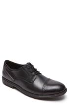 Men's Rockport Madson Cap Toe Derby .5 M - Black