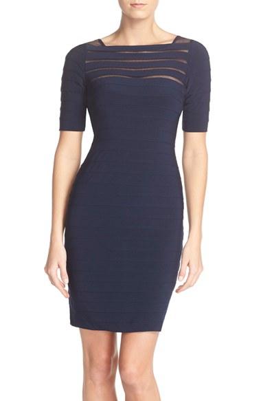 Women's Adrianna Papell Banded Sheath Dress