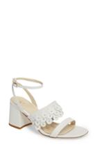 Women's Butter Finley Studded Ankle Strap Sandal M - White