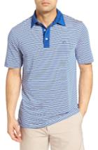 Men's Southern Tide Game Set Match Performance Golf Polo - White