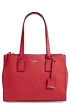 Kate Spade New York Cameron Street - Small Jensen Leather Tote - Red