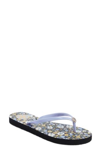 Women's Tory Burch Thin Flip Flop M - Purple