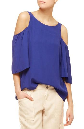 Women's Sanctuary Sonia Cold Shoulder Top - Blue