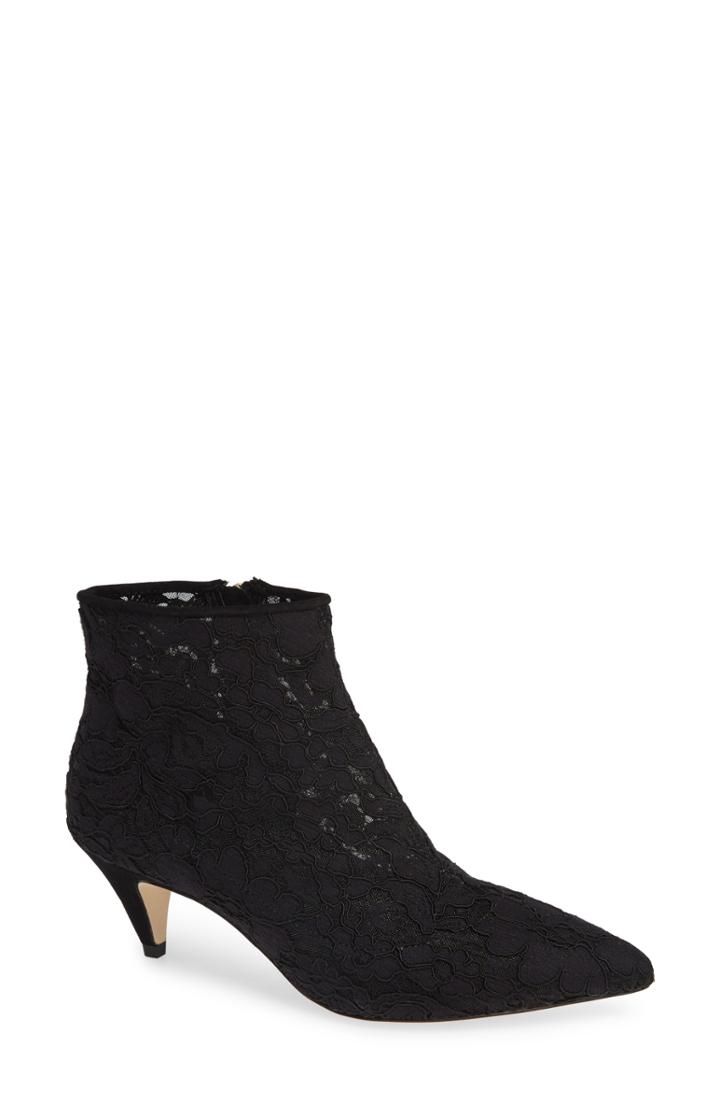 Women's Kate Spade New York Stan Pointy Toe Bootie M - Black
