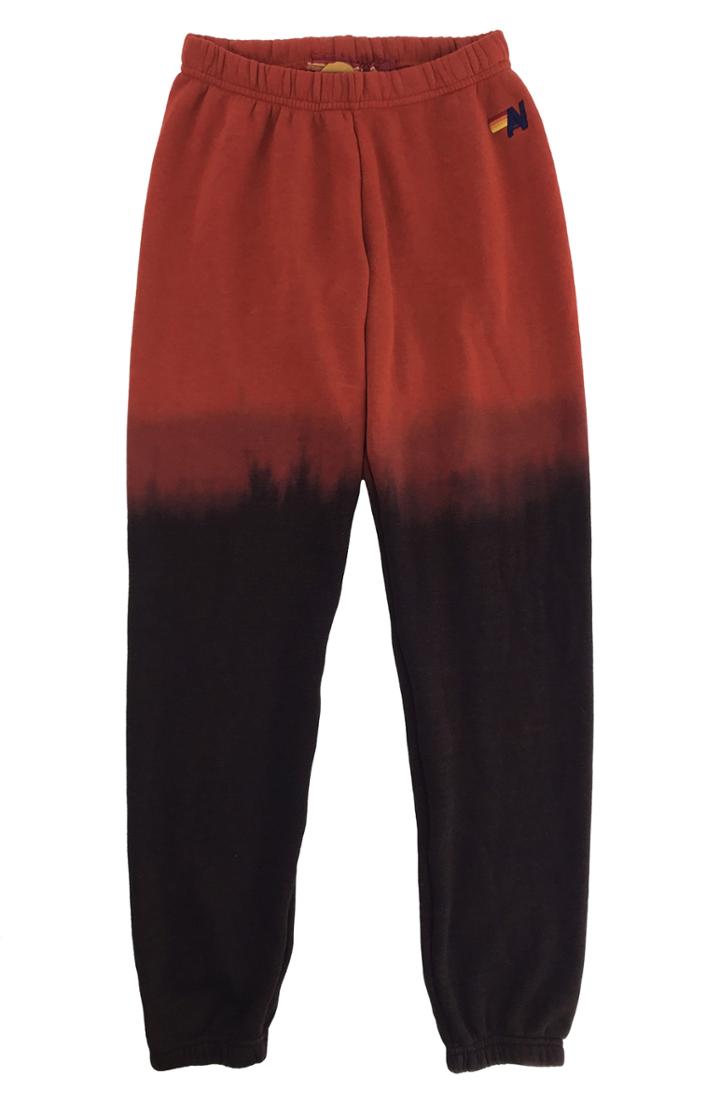 Women's Aviator Nation Faded Sweatpants - Red