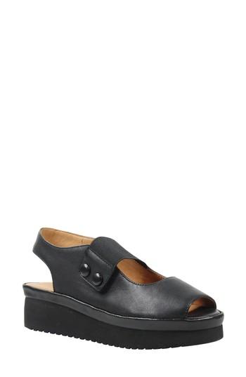 Women's L'amour Des Pieds Adalicia Platform Sandal M - Black