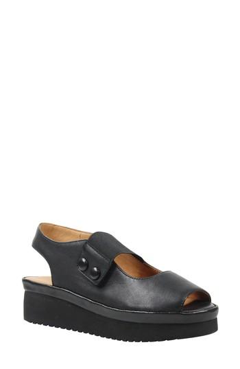 Women's L'amour Des Pieds Adalicia Platform Sandal M - Black