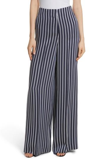 Women's Diane Von Furstenberg Stripe Palazzo Pants - Blue
