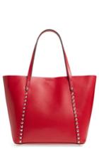 Rebecca Minkoff Blythe Leather Tote - Red