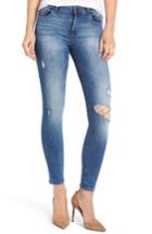 Women's Dl1961 Margaux Instasculpt Ripped Ankle Skinny Jeans - Blue