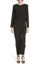 Women's Veronica Beard Leigh Houndstooth Minidress - Black