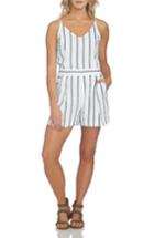 Women's 1.state Stripe V-neck Romper