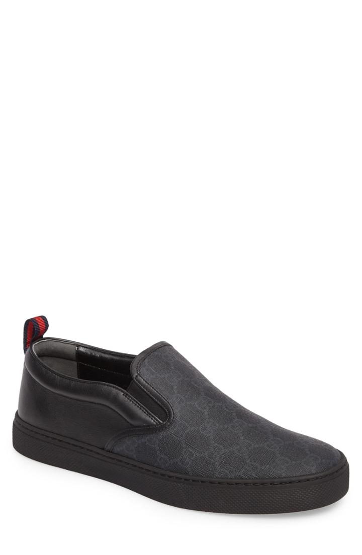 Men's Gucci Dublin Slip-on Us / 7uk - Black