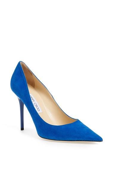 Jimmy Choo 'abel' Pump Blue