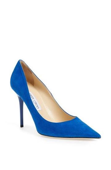 Jimmy Choo 'abel' Pump Blue