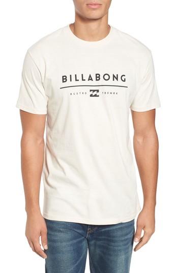 Men's Billabong Unity Logo Graphic T-shirt - Beige