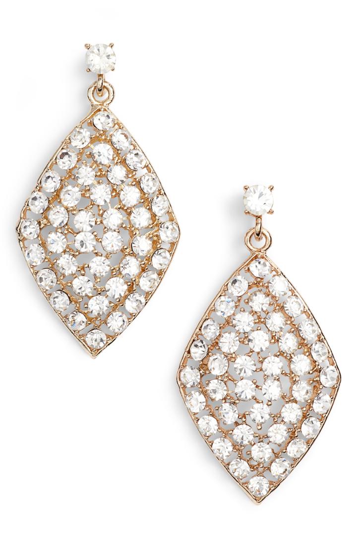 Women's Ten79la Crystal Drop Earrings