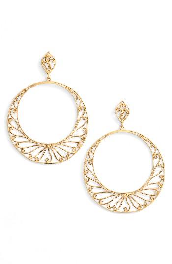 Women's Argento Vivo Cicle Drop Earrings