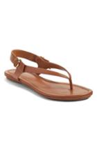 Women's Tory Burch Minnie Travel Thong Sandal M - Brown