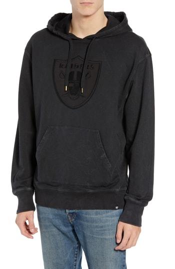 Men's '47 Nfl Flatiron Hoodie, Size - Black