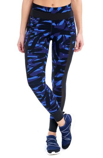 Women's Lole Burst Ankle Leggings - Blue