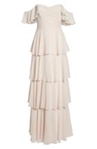 Women's Wayf Abby Off The Shoulder Tiered Dress - Pink