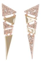 Women's Alexis Bittar Articulated Triangle Post Earrings