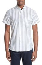 Men's Todd Snyder Trim Fit Stripe Sport Shirt