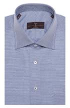 Men's Robert Talbott Tailored Fit Geometric Dress Shirt .5 - Blue