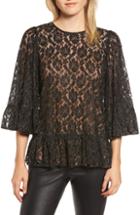 Women's Michael Michael Kors Metallic Lace Top