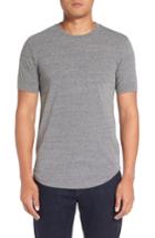 Men's Goodlife Curved Hem Crewneck T-shirt, Size - Grey