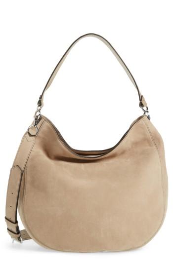 Rebecca Minkoff Convertible Nubuck Hobo -