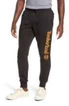 Men's Timberland Slim Fit Logo Sweatpants - Black