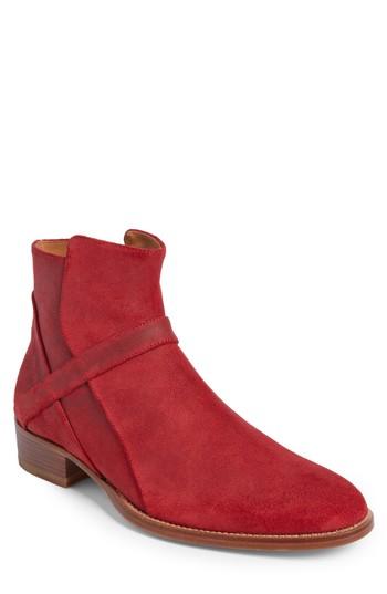 Men's Grand Voyage Bowie Zip Boot .5 M - Red