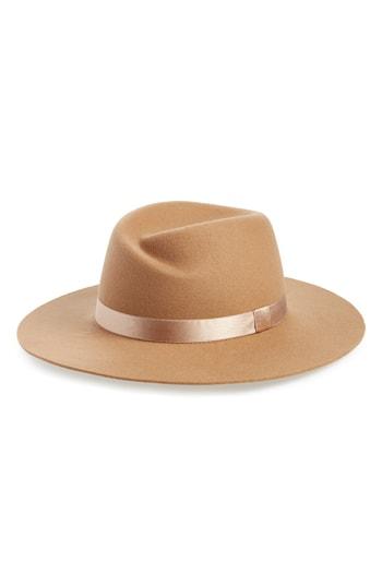 Women's Rag & Bone Zoe Wool Fedora - Red