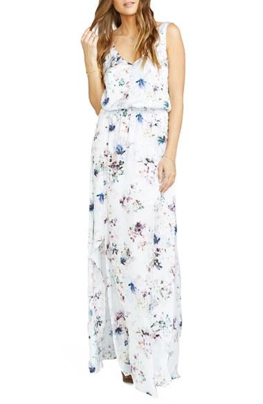 Women's Show Me Your Mumu Kendall Soft V-back A-line Gown - None