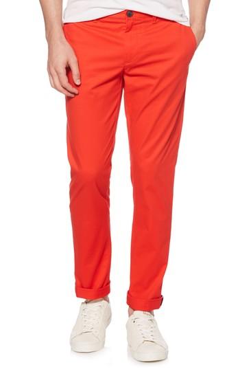 Men's Original Penguin P55 Slim Stretch Chinos X 32 - Red
