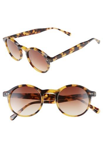 Women's Sunday Somewhere Alila 47mm Round Sunglasses - Marble