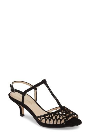 Women's Pelle Moda Adaline Embellished Sandal M - Metallic