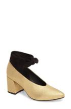 Women's Cecelia New York Brenda Pump .5 M - Metallic