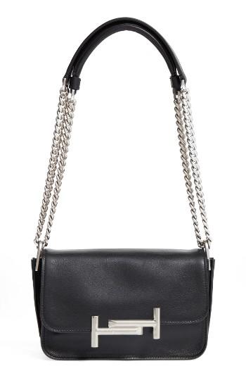 Tod's Mini Double-t Leather Shoulder Bag -