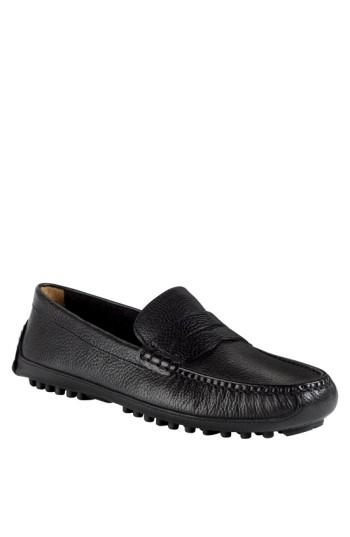 Men's Cole Haan 'grant Canoe' Penny Loafer .5 M - Black