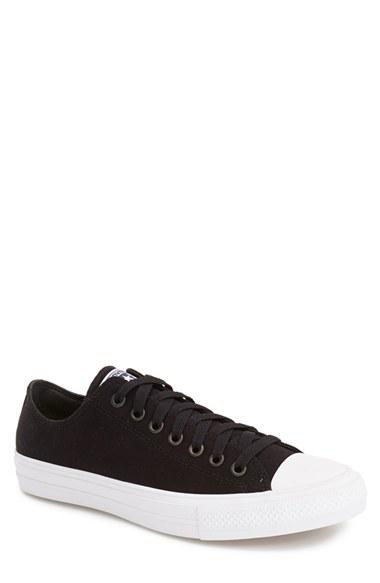 Men's Converse Chuck Taylor All Star Ii 'ox' Canvas Sneaker .5 M - Black
