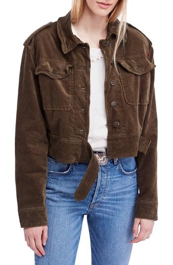 Women's Free People Everlyn Jacket - Metallic