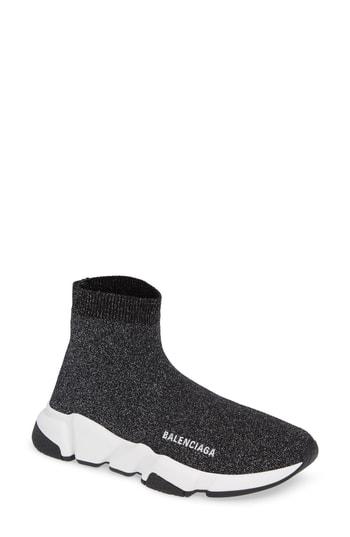 Women's Balenciaga Speed Knit Sneaker Us / 37eu - Black