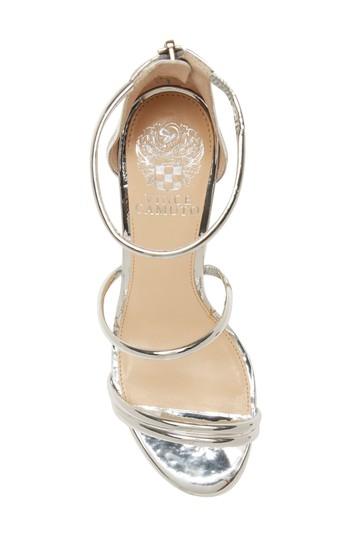 Women's Vince Camuto Aviran Sandal .5 M - Metallic