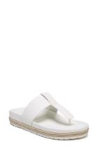 Women's Vince Avani T-strap Flat Sandal .5 M - White