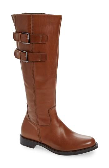 Women's Ecco Shape 25 Tall Buckle Boot -7.5us / 38eu - Brown